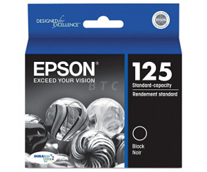 Epson 125 original black inkjet cartridge