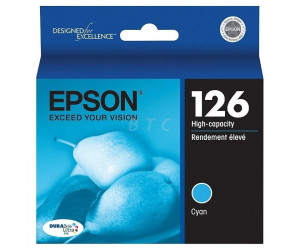 Epson 126 original cyan high capacity inkjet cartridge