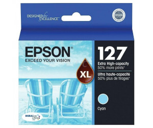 Epson 127 original cyan extra high yield inkjet cartridge