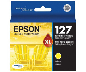 Epson 127 original yellow extra high yield inkjet cartridge
